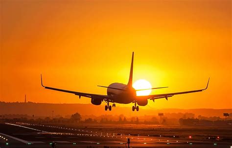 Sunset landing - This HD wallpaper is about sunset, landing, Aircraft, Original wallpaper dimensions is 1920x1080px, file size is 135.46KB